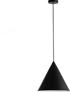 Stropné svietidlo PEAK, čierna