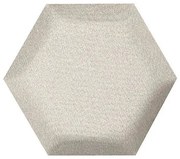 Egibi Čalúnený akustický panel nástenný Luna 33 cream hexagon - Hexagon 6x15 cm