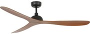 FARO 33447WT - Stropný ventilátor GOTLAND L hnedá/čierna pr. 132 cm WT + DO