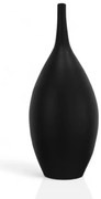 Keramická váza 47 cm čierna