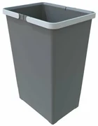 Elletipi Plastový kôš s rukoväťami 24 l, sivá , 24 l