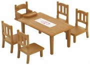 Sylvanian Families Nábytok - jedálenský stôl so stoličkami