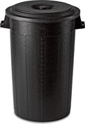 STEFANPLAST Odpadkový kôš Drum 100 l, čierny - bez veka