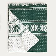 Deka LIRI zelená / biela 758607