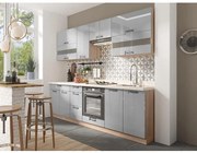 Kuchynská linka Favorit 260 C Plus s pracovná doska Sonoma/Latte