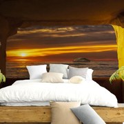 Fototapeta výhľad na západ slnka