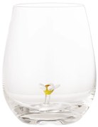 Bloomingville Pohár na vodu Misa Flower 560 ml
