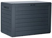 Záhradný box antracit 78cm 190L WOODEBOX