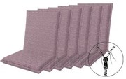 Doppler ART 4043 nízka - set 6 ks - podušky na stoličku a kreslo