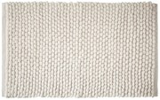 Biela kúpeľňová predložka 50x80 cm Aspen Bobble – Bianca