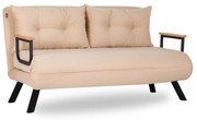 Pohovka futon  Sandy (béžová). Vlastná spoľahlivá doprava až k Vám domov. 1062312