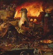 Obrazová reprodukcia Hell, Hieronymus Bosch