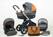 Kombinovaný kočík Raf-pol ASPERO - Caramel (2-kombinácia)