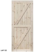 Dvere posuvné na mieru Loft ZZ