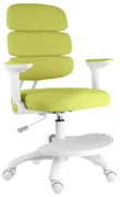 Detská rastúca stolička Neoseat KIDDY THREE — látka, zelená