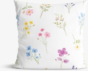 Goldea dekoračná obliečka na vankúš - kvetinová záhrada 40 x 40 cm
