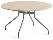 Stôl AROUND, Ø 1300 mm, breza, šedá
