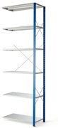 Kovový regál MIX, prídavná sekcia, 3000x1000x400 mm