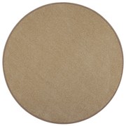 Kusový koberec Eton béžový 70 kruh, 57x57 (priemer) kruh, béžová, kuchyňa, Vopi