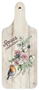 Bohemia Gifts Dekoračná drevená doštička Roses