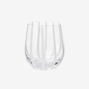 Broste Copenhagen Poháre Stripe s prúžkami 350ml menšie