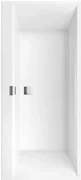 Obdĺžniková vaňa Villeroy & Boch Squaro 180x80 cm liaty mramor ľavá aj pravá UBQ180SQE2DV-01