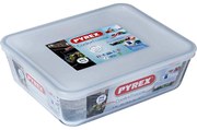 Pyrex Dóza sklenená Cook & Freeze 2,6 l, 24 x 19 x 8 cm, 2,6 l