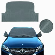 PreHouse Snehová pokrývka na čelné sklo, sivej farby, 89 cm x 188 cm