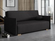 Rozkladacia pohovka Carivia Glov IV (čierna) (s úl. priestorom). Vlastná spoľahlivá doprava až k Vám domov. 1105480