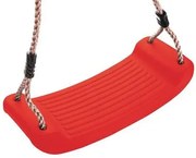 Detská hojdačka plastová LEQ ABELLA - červená (43 x 17 x 8.5 cm )