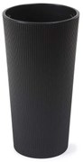 PLASTOVÝ KVETINÁČ URBANIKA ECO 46X25 CM ČIERNA