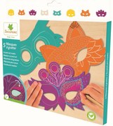 Scratch Art - vyškrabávanie - zvieracie masky