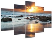 Obraz - More zaliate slnkom (150x105 cm)