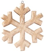 Závesná vianočná dekorácia TIRO vločka 867137