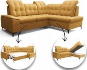 Rozkladací Rohový Gauč 268X210, Úložný Box, Funkcia Spania, Skladovacia Ponuka, Pohovka