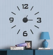 3D hodiny – nalepte si 3D hodiny na stenu kuchyne či obývačky | BIANO
