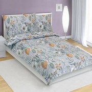 Bellatex Krepové obliečky Lístie, 140 x 200 cm, 70 x 90 cm