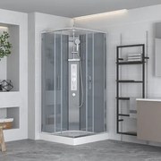 Sprchový box štvorec 90x90 cm SAT Project SATPROBOXQ90CRT