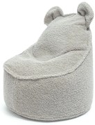 Sedací vak Teddy stolička sivá EMI