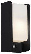 Briloner 3017-015 - Vonkajšie nástenné svietidlo so senzorom 1xE27/12W/230V IP44