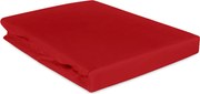 SATÉNOVÉ PRESTIERADLO 029 180X200 CM ČERVENÉ
