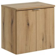 Závěsná skříňka Nova Oak II s deskou 60 cm dub evoke