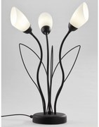 Jupiter 2065 - Stolová lampa GLORIOSA 3xG9/14W/230V čierna