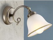 Nástenná lampa Odin, mosadz%