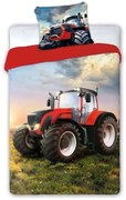 Obliečky bavlnené Deluxe 3D 200x140cm+90x70cm Traktor Faro Tiahome