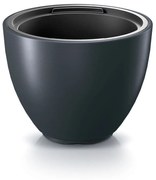 Kvetináč s vkladom HEOSE III antracitový