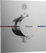 Hansgrohe ShowerSelect Comfort E, termostat pod omietku pre 1 spotrebič, chróm, HAN-15571000