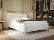 Manželská posteľ 180 cm Karuzo (biela)