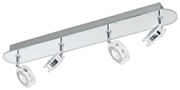 Eglo 95281 - LED Bodové kúpeľňové svietidlo AGUEDA 4xLED/3,3W/230V