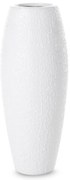KERAMICKÁ VÁZA RISO (FI)12X30 CM BIELA